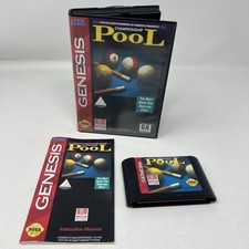 Championship Pool Sega Genesis Completo Na Caixa Testado LIMPO Frete Rápido! comprar usado  Enviando para Brazil