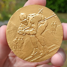 Médaille bronze doré d'occasion  Plémet