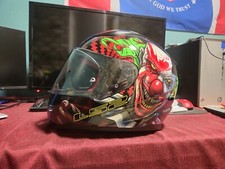 Capacete de motocicleta LS2 Rapid II Happy Dreams rosto inteiro preto brilhante comprar usado  Enviando para Brazil