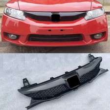 Usado, Para 2009 2010-2011 Honda Civic 4 portas para-choque dianteiro grade superior aparência de carbono comprar usado  Enviando para Brazil