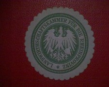 Siegelmarke landwirthschaftska gebraucht kaufen  Deutschland