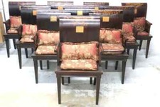 Conjunto de 10 cadeiras de braço asiáticas de madeira comprar usado  Enviando para Brazil