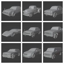 Printed scale cars usato  Nova Milanese