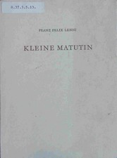 Kleine matutin gedichte gebraucht kaufen  Delitzsch