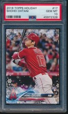 Usado, PSA 10 SHOHEI OHTANI 2018 TOPPS HOLIDAY #17 LA Angels Rookie Card RC GEM ESTADO PERFEITO comprar usado Usado, PSA 10 SHOHEI OHTANI 2018 TOPPS HOLIDAY #17 LA Angels Rookie Card RC GEM ESTADO PERFEITO comprar usado  Enviando para Brazil