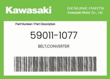 Kawasaki genuine belt for sale  Christiansburg