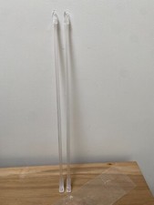 Inches acrylic clear for sale  LEATHERHEAD