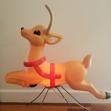 Vtg reindeer christmas for sale  Farmer City