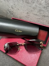 Signature cartier sunglasses for sale  STOKE-ON-TRENT