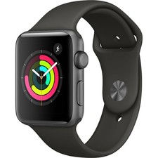 Apple Watch Series 3 42mm cinza espacial, pulseira esportiva preta (GPS) - MTF32LL/A comprar usado  Enviando para Brazil
