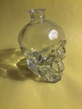 GARRAFA TRANSPARENTE DE VODCA CABEÇA DE CRISTAL 750ML VAZIA SEM CORTIÇA APARÊNCIA LEGAL!! comprar usado  Enviando para Brazil