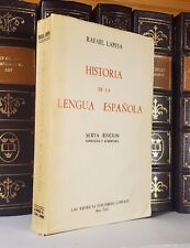 Historia lengua espanola for sale  Shipping to United Kingdom