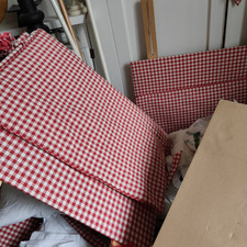 laura ashley gingham fabric for sale  MALVERN