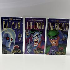 The Adventures Of Batman And Robin VHS Lot of 3 Mr. Freeze, Joker, Riddler comprar usado  Enviando para Brazil