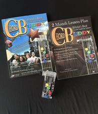 CHORD BUDDY Sistema de Aprendizaje de Guitarra Ayuda para la Enseñanza Libro Lección Aplicación IZQUIERDA Chordbuddy segunda mano  Embacar hacia Mexico