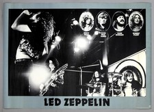 LED ZEPPELIN – raro pôster promocional vintage original 1975 Warner-Pioneer/Swan Song, usado comprar usado  Enviando para Brazil