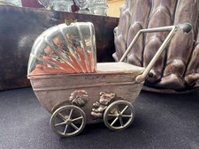 Hucha Miniatura De Carrito De Metal Plateado 1950 Colección comprar usado  Enviando para Brazil