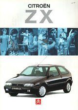 Catalogue prospekt brochure Citroën ZX 1995 FR comprar usado  Enviando para Brazil