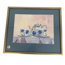 Manning framed watercolour for sale  WELWYN GARDEN CITY