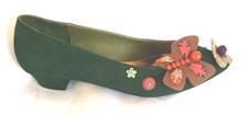 Braccalini green suedette for sale  DUNDEE