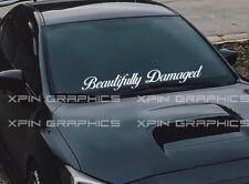 Beautifully damaged windshield for sale  Long Beach
