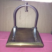 Vintage brass wooden for sale  CHIPPENHAM