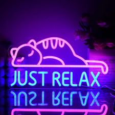 Cat neon sign usato  Roma