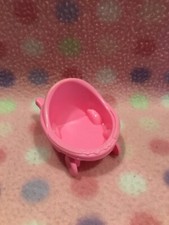 FISHER PRICE LITTLE PEOPLE CASA DE BONECAS CARRINHO DE BEBÊ ROSA ACESSÓRIO FOFO! comprar usado  Enviando para Brazil