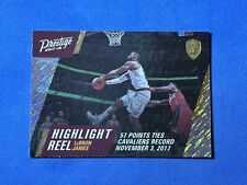 LeBron James 2017-18 Prestige Highlight Reel #4 Rain Prizm *SPS raro*, usado comprar usado  Enviando para Brazil