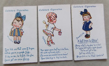 GALLAHER'S KUTE KIDS 1916 ANTYCZNE KARTY PAPIEROSOWE 13,25,35 na sprzedaż  Wysyłka do Poland