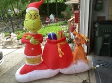 Gemmy 6ft grinch for sale  Cuyahoga Falls