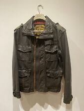 Men leather superdry for sale  EXMOUTH