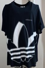 Camiseta Adidas Grande Abstracto Logo Para Hombre XXL Negra Manga Corta ~ Usada en Excelente Condición segunda mano  Embacar hacia Argentina