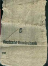Geldsack deutsche bundesbank gebraucht kaufen  Fürth