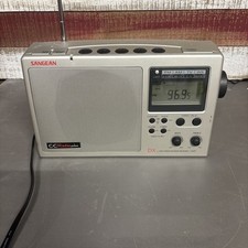 Rádio Sangean CC Radio Plus DX AM FM TV banda meteorológica funciona muito bem, muito limpo comprar usado  Enviando para Brazil