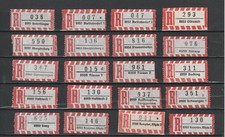 Zettel brd postämter gebraucht kaufen Zettel brd postämter gebraucht kaufen  Wertingen