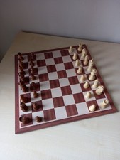 Schachbrett schachfiguren holz gebraucht kaufen  Vilshofen an der Donau