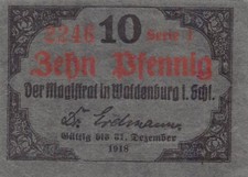 Pfennig waldenburg magistrat gebraucht kaufen  Erfurt