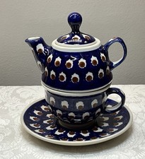 Polish pottery tea for sale  Melbourne Beach