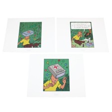 Offset tintin cigares d'occasion  Cerisy-la-Salle