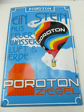 Blechschild metallschild porot gebraucht kaufen  Oldenburg (Oldenburg)