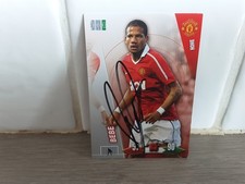 Cartão comercial de futebol americano Manchester United - Bebe assinado à mão  comprar usado  Enviando para Brazil