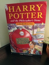 Harry Potter And The Philosopher's Stone Large Print 1st na sprzedaż  PL