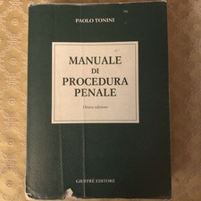 Manuale procedura penale usato  Firenze