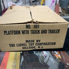 Plataforma Lionel 461 com caminhão e reboque comprar usado  Enviando para Brazil