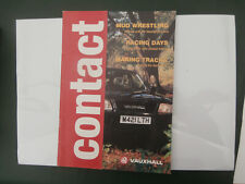 Vauxhall contact magazine.. for sale  HUNTINGDON