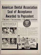1940 print pepsodent for sale  Sterling Heights