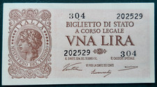 Lira 1944 banconote usato  Cassino