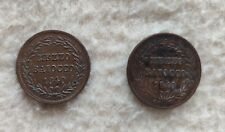 Mezzo baiocco 1840 usato  Italia