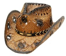 Western cowboy straw for sale  POOLE